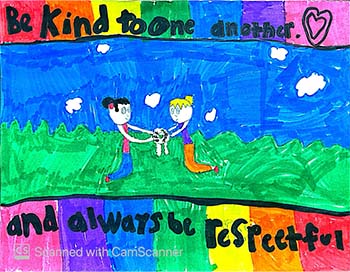 Be kind drawing