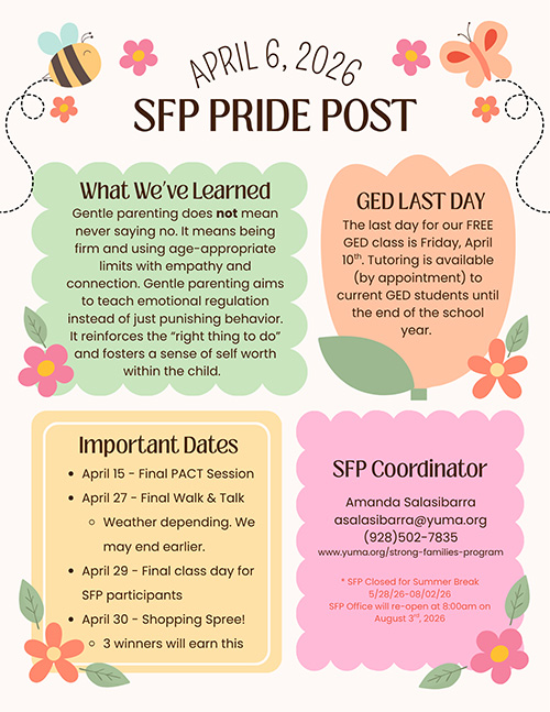 SFP Pride Post for April 6, 2026