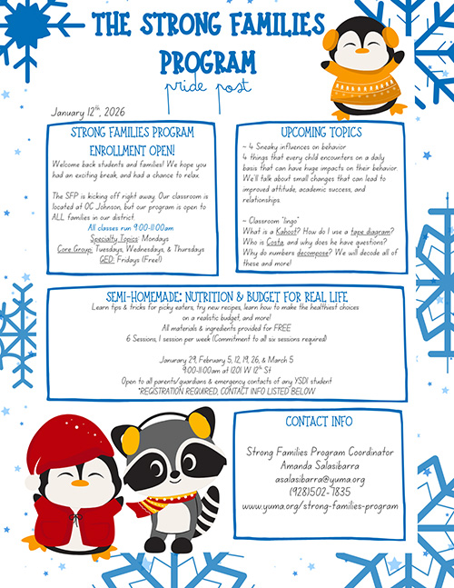 The Strong Families Program cover - January 12, 2026