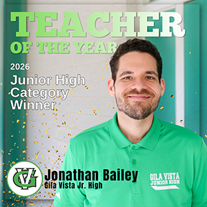 2026 Junior High Teacher of the Year: Jonathan Bailey