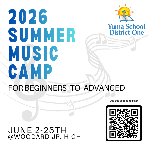 2026 Summer Music Camp for Beginners to Advanced flyer