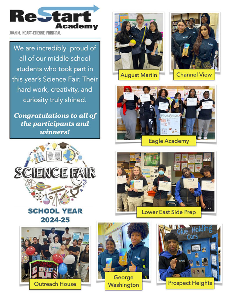 Science Fair School Year 2024-25 flyer