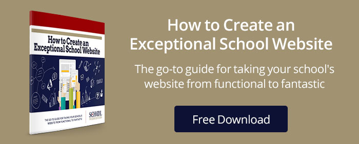 How to create an exceptional school website