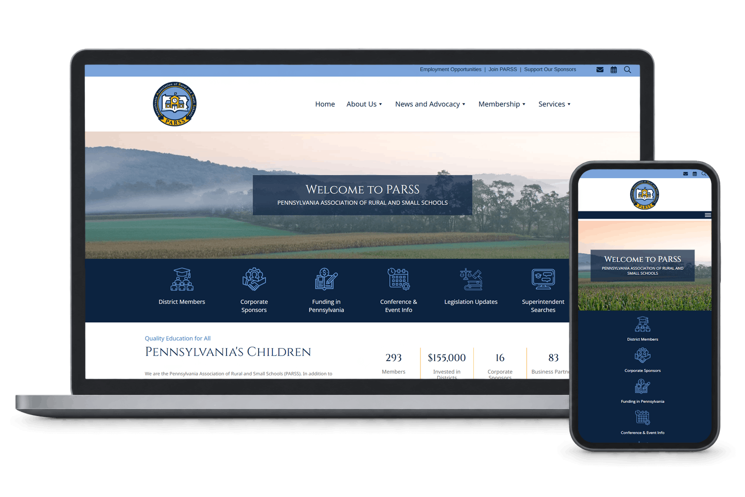 Example of a customized template