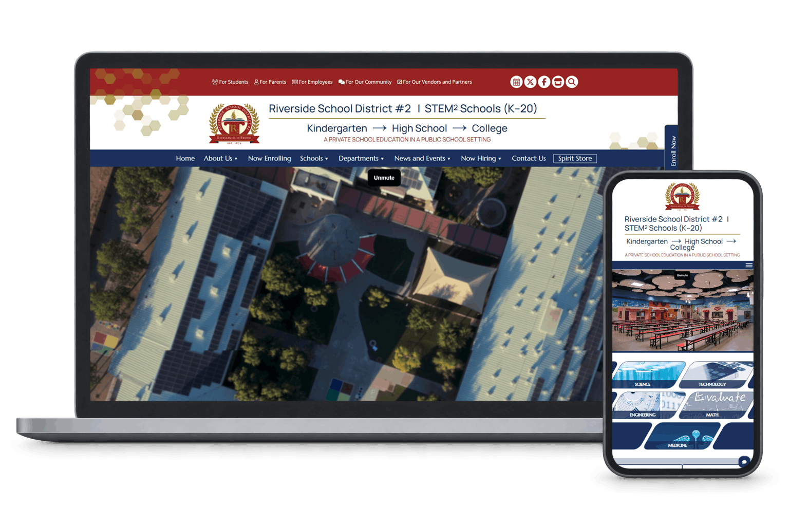 Example of a premier site