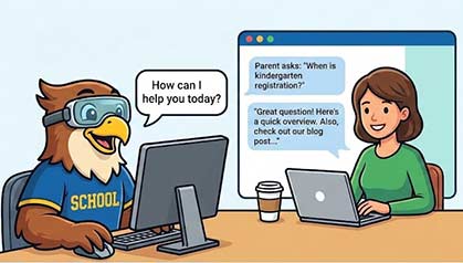 AI Chatbot for schools: Customer friendly and always available