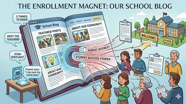 Blogs can be an enrollment magnet