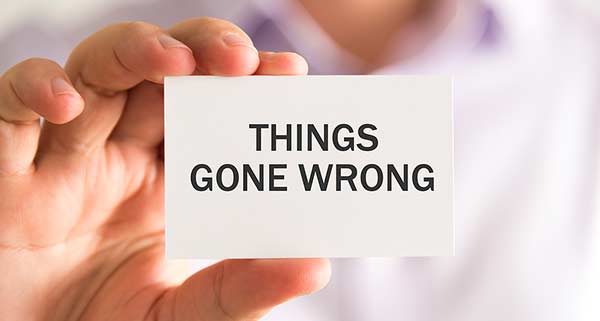 First impressions gone wrong