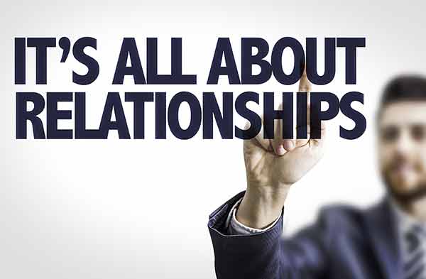 It's all about relationships