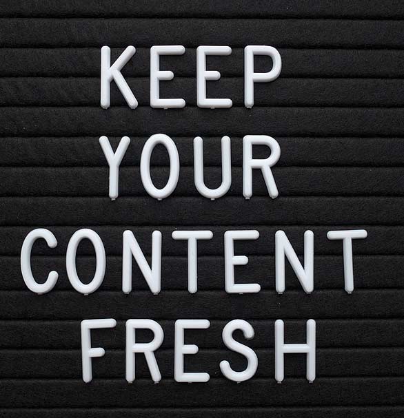 keep your social media content frest
